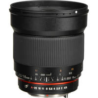 

Rokinon 16mm F/2.0 ED AS UMC CS, Manual Focus Lens for Pentax K APS-C Mount Cameras