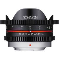 

Rokinon 7.5mm T3.8 Cine UMC Ultra Wide-Angle Fisheye Lens for Olympus/Panasonic Micro Four Thirds Mount, Black