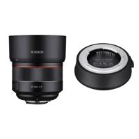 

Rokinon 85mm f/1.4 Auto Focus Lens for Nikon F - with Rokinon Lens station for Nikon F