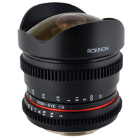 

Rokinon 8mm T3.8 Fisheye Cine VDSLR Lens for Canon
