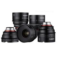 

Rokinon 5 Lens Xeen Professional Cine Lens Bundle for Canon EF Mount Includes 14mm T3.1, 24mm T1.5, 35mm T1.5, 50mm T1.5, 85mm T1.5