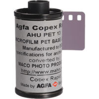 

Rollei Copex Rapid Black and White Negative Microfilm (35mm Roll Film, 36 Exposures)