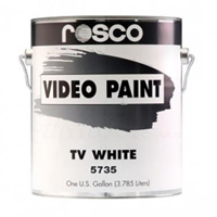

Rosco #5735 TV Paint, 1 Gallon (3.79 Liters), TV White