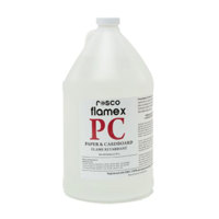 

Rosco Flamex PC Flame Retardant for Paper and Cardboard, 5 Gallon (18.95 Liters)