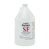 

Rosco Flamex SF Flame Retardant for Synthetic Fiber Fabrics, 5 Gallon (18.95 Liters)