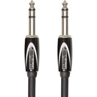

Roland Black Series 10' Stereo Balanced Interconnect Cable, 1/4" TRS to 1/4" TRS Connector