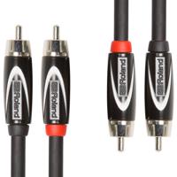 

Roland Black Series 15' Dual Interconnect Cable, RCA to RCA Connector