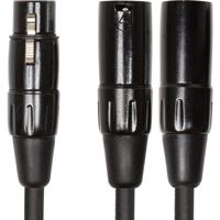 

Roland Black Series 6" Interconnect Cable with XLR Female to Dual XLR Male Connectors