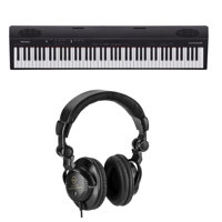 

Roland GO:PIANO88 88-Note Digital Piano with Onboard Bluetooth Speakers - with H&A Closed-Back Studio Monitor Headphones