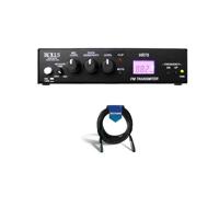

Rolls HR70 FM Digital Transmitter - With On-Stage MC12-20XLR 20' Microphone Cable, Male XLR to Female XLR
