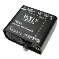 

Rolls DB325 Insrument FET Preamp DI, 4 Meg Ohms Input Impedance, 20-20kHz Frequency Response