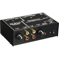 

Rolls MB15B Promatch 2 Way Stereo Converter with XLR and RCA Connectors, 3.5mm Input, Line Level Control