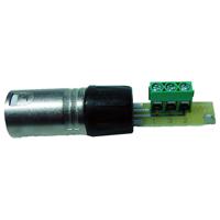 

Rolls XLM113 3-Pin XLR Male Termination Plug for Bare Wire Connection