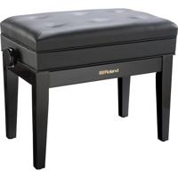 

Roland RPB-400 Piano Bench with Cushioned Vinyl Seat and Storage Compartment, 18.90-22.83" Adjustable Height, Polished Ebony