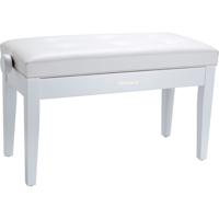 

Roland RPB-D300 Duet Piano Bench with Cushioned Seat, Satin White