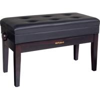 

Roland RPB-D400 Duet Piano Bench with Storage Compartment, Adjustable Height (18.90" - 22.83"), Vinyl Seat, Rosewood