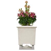 

Rockustics SquareRoot 6.5" 2-Way Outdoor Planter Speaker, Granite Gray