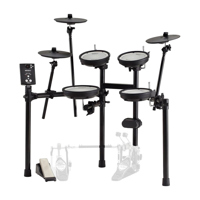 

Roland V-Drums TD-1DMK Electronic Drum Set, Includes Kick, Snare, Hi-Hat, Hi-Hat Control Pedal, 3x Tom, Crash, Ride and Drum Stand