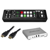 

Roland V-1HD HD Video Switcher - BUndle With Matrox Monarch HD Device Video Streaming and Recording, StarTech 25' High Speed HDMI Cable