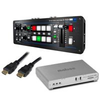 

Roland V-1SDI 4 Channel HD Video Switcher, 3x SDI Inputs, 2x HDMI Inputs - Bundle With Matrox Monarch HDX Encoder for Broadcast Streaming and Recording, StarTech 25' High Speed HDMI Cable, 24 AWG