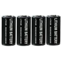 

RadioPopper CR123A 3V Lithium-Manganese Dioxide Battery for Nano Radio Trigger, 4-Pack