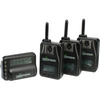 

RadioPopper Jr2 Studio Set III for Nikon Camera, Includes 1x Transmitter and 3x Receiver, 902-928MHz