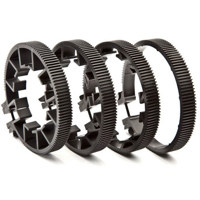 

Redrock Micro LensGears Kit with 4 Lens Gears (Size A, B, C and D Black Lens Gear)