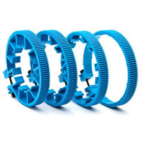 

Redrock Micro LensGears Kit with 4 Lens Gears (Size A, B, C and D Blue Lens Gear)