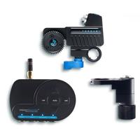 

Redrock Micro microRemote Handheld Fingerwheel Bundle without Cables for Camera and Lens, Includes microRemote Fingerwheel Controller, Basestation, Torque Motor