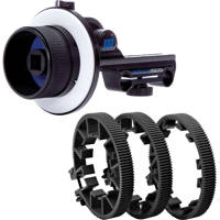 

Redrock Micro FollowFocus v2 Indie Bundle with Lens Gear Sizes A,B,C, Color Black