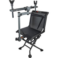 

BOGgear ChairPod Rifle and Optic Rest, Mesh Seat & Back for Comfort, Black