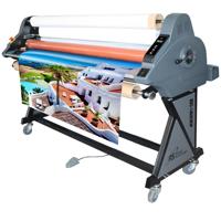 

Royal Sovereign 55" Cold Pressure Sensitive Wide Format Roll Laminator with Rear Wind-Up Assembly