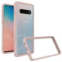 

RhinoShield CrashGuard Slim Impact Bumper Case for Samsung Galaxy S10, Blush Pink