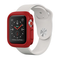 

RhinoShield CrashGuard NX Frame + Rim Set for Series 1/2/3 (38mm) Apple Watch, Red