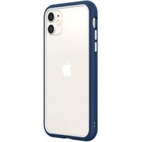 

RhinoShield CrashGuard NX Modular Bumper Case for iPhone 11/XR, Royal Blue Frame + White Rim/Button