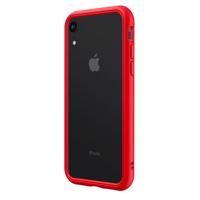 

RhinoShield CrashGuard NX Modular Bumper Case with Frame, Button, Rim for iPhone XR, Red