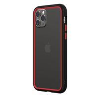 

RhinoShield CrashGuard NX Modular Bumper Case for iPhone 11 Pro, Black Frame + Red Rim/Button