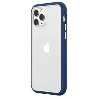 

RhinoShield CrashGuard NX Modular Bumper Case for iPhone 11 Pro, Royal Blue Frame + White Rim/Button