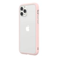 

RhinoShield CrashGuard NX Modular Bumper Case for iPhone 11 Pro, Blush Pink Frame + White Rim/Button
