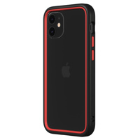 

RhinoShield CrashGuard NX Modular Bumper Case with Black Frame + Red Rim & 3x Buttons for Apple iPhone 12 Mini