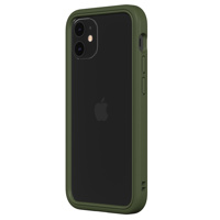 

RhinoShield CrashGuard NX Modular Bumper Case with Camo Green Frame + Rim & 3x Buttons for Apple iPhone 12 Mini