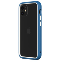 

RhinoShield CrashGuard NX Modular Bumper Case with Royal Blue Frame + White Rim & 3x Buttons for Apple iPhone 12 Mini