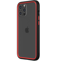 

RhinoShield CrashGuard NX Modular Bumper Case with Black Frame + Red Rim & 3x Buttons for Apple iPhone 12 Pro Max