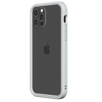 

RhinoShield CrashGuard NX Modular Bumper Case with Platinum Gray Frame + Rim & 3x Buttons for Apple iPhone 12/12 Pro