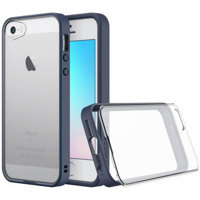 

RhinoShield MOD for iPhone SE/5s (with Rim, Button, Frame, Clear Back Plate - Black
