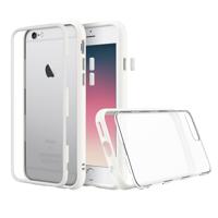 

RhinoShield MOD for iPhone 6 plus /iPhone 6s plus - Modular Case with Rim, Button, Frame, Clear Back Plate - White