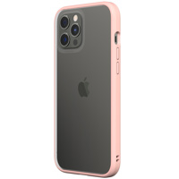 

RhinoShield Mod NX Bumper Case with Blush Pink Frame + Rim & 3x Buttons for Apple iPhone 12 Pro Max