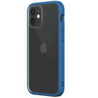 

RhinoShield Mod NX Bumper Case with Royal Blue Frame + Rim & 3x Buttons for Apple iPhone 12 Mini