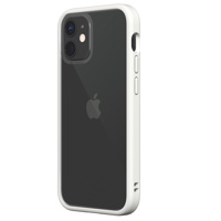 

RhinoShield Mod NX Bumper Case with White Frame + Rim & 3x Buttons for Apple iPhone 12 Mini