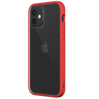 

RhinoShield Mod NX Bumper Case with Red Frame + Rim & 3x Buttons for Apple iPhone 12/12 Pro
